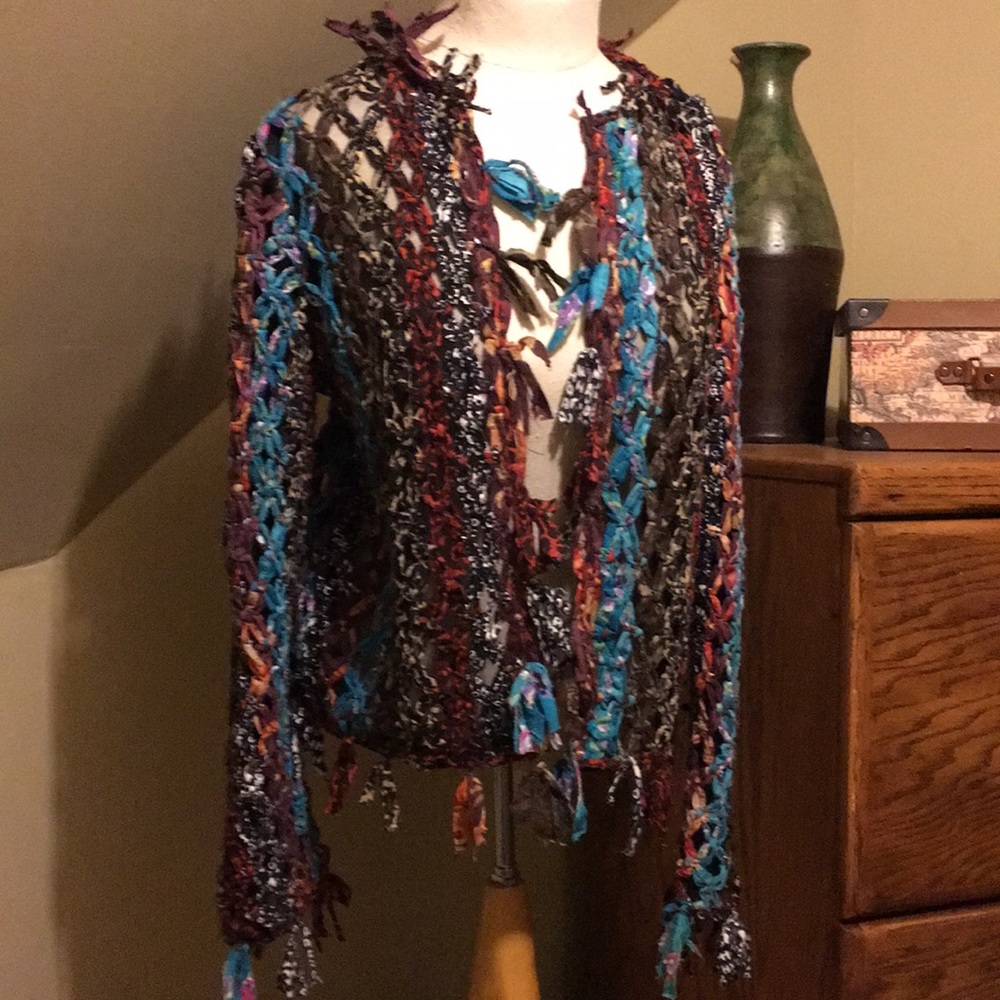 “Rag” jacket, multicolored. - Picture 4 of 5